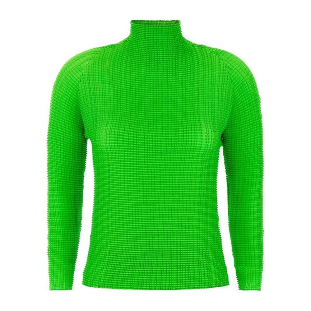 Issey Miyake Bicolor Polyester Women's Blouse